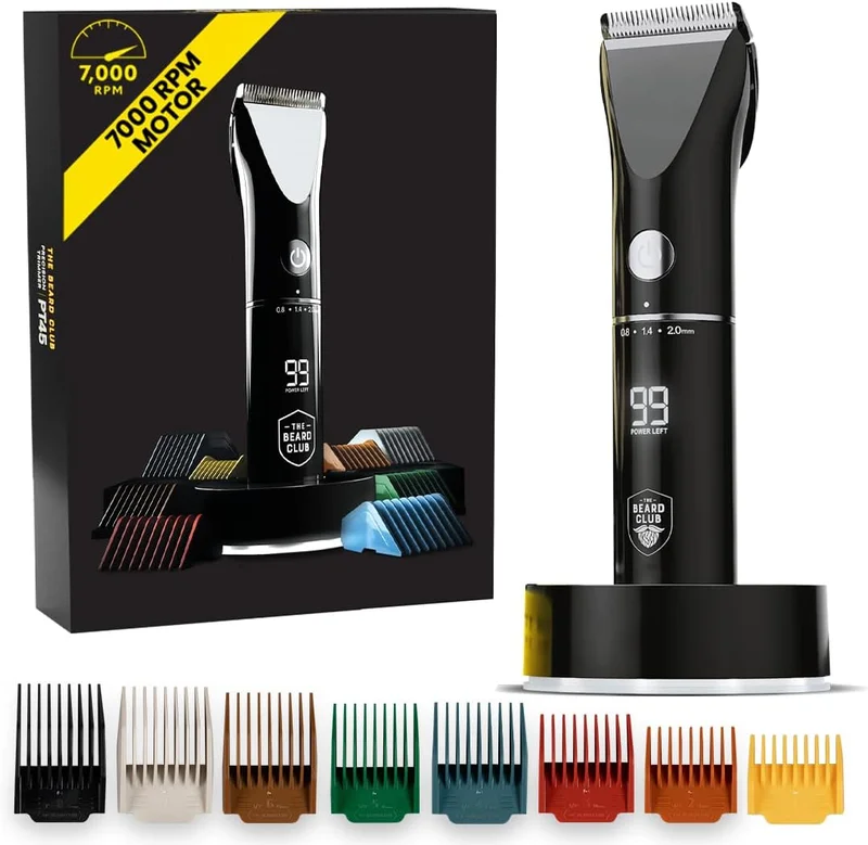 The Beard Club Rechargeable Beard & Hair Trimmer - Rank 4 in Best Electric Beard Trimmer of 2025
