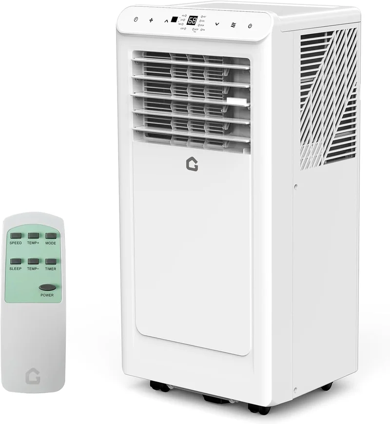 GarveeTech 8,000 BTU Portable Air Conditioner - Rank 6 in Best Portable Air Conditioner of 2025