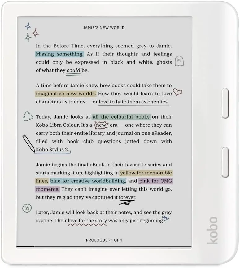 Kobo Libra Colour E-Reader - Rank 7 in Best E Reader of 2025