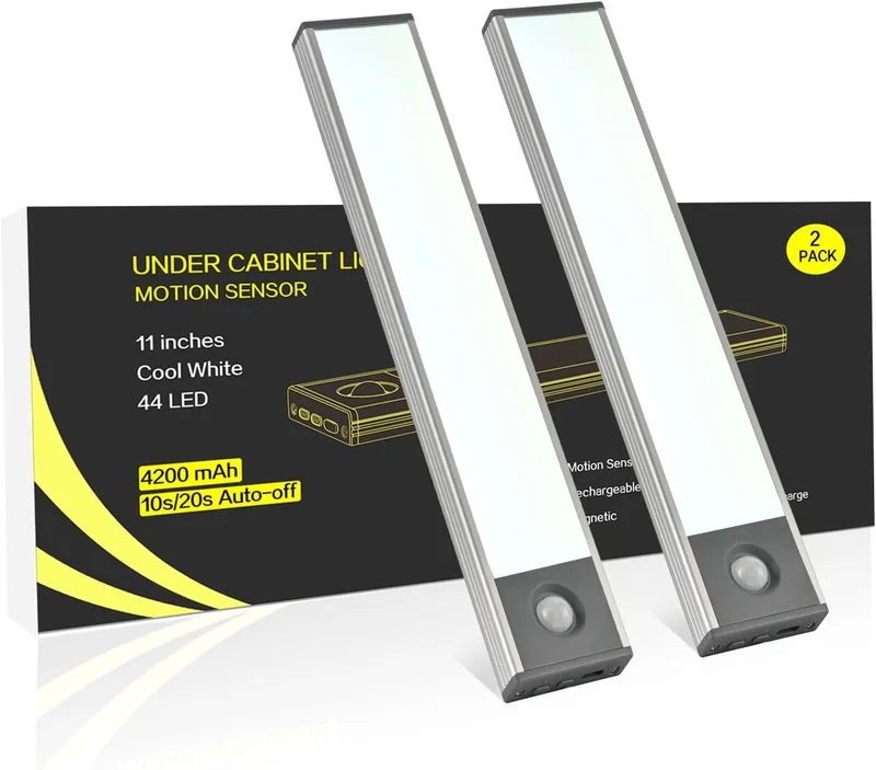 FLAMWILD Rechargeable Under Cabinet Lighting - Rank 9 in Best Under Cabinet Lights of 2025