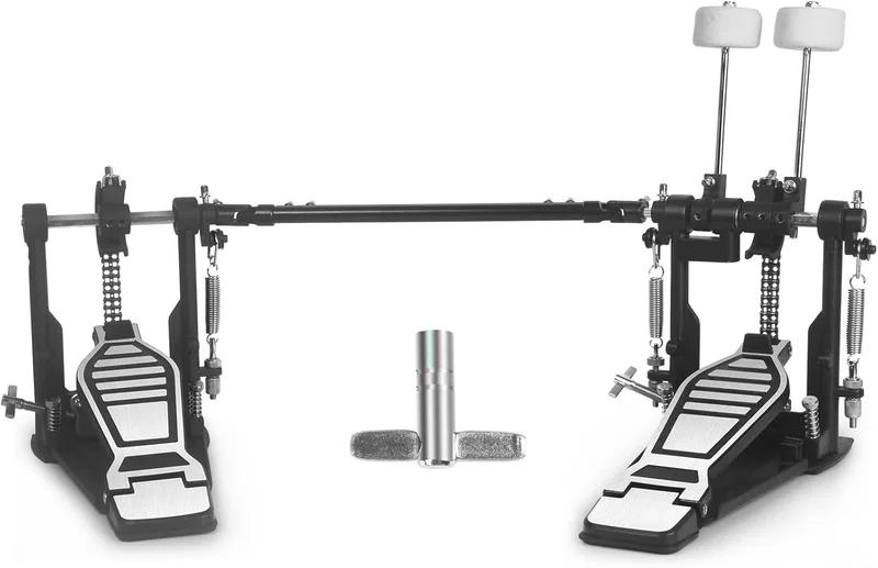 Seteol Heavy-Duty Double Kick Bass Drum Pedal - Rank 8 in Best Double Bass of 2025