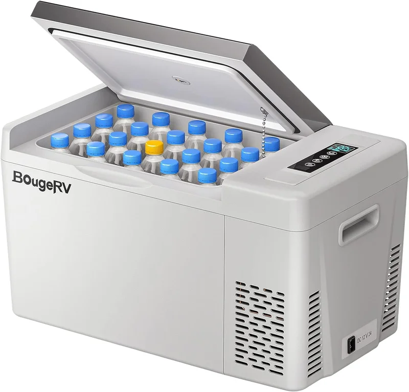 BougeRV 12V Car Refrigerator 23 Quart Portable Freezer - Rank 1 in Best Car Refrigerator of 2025