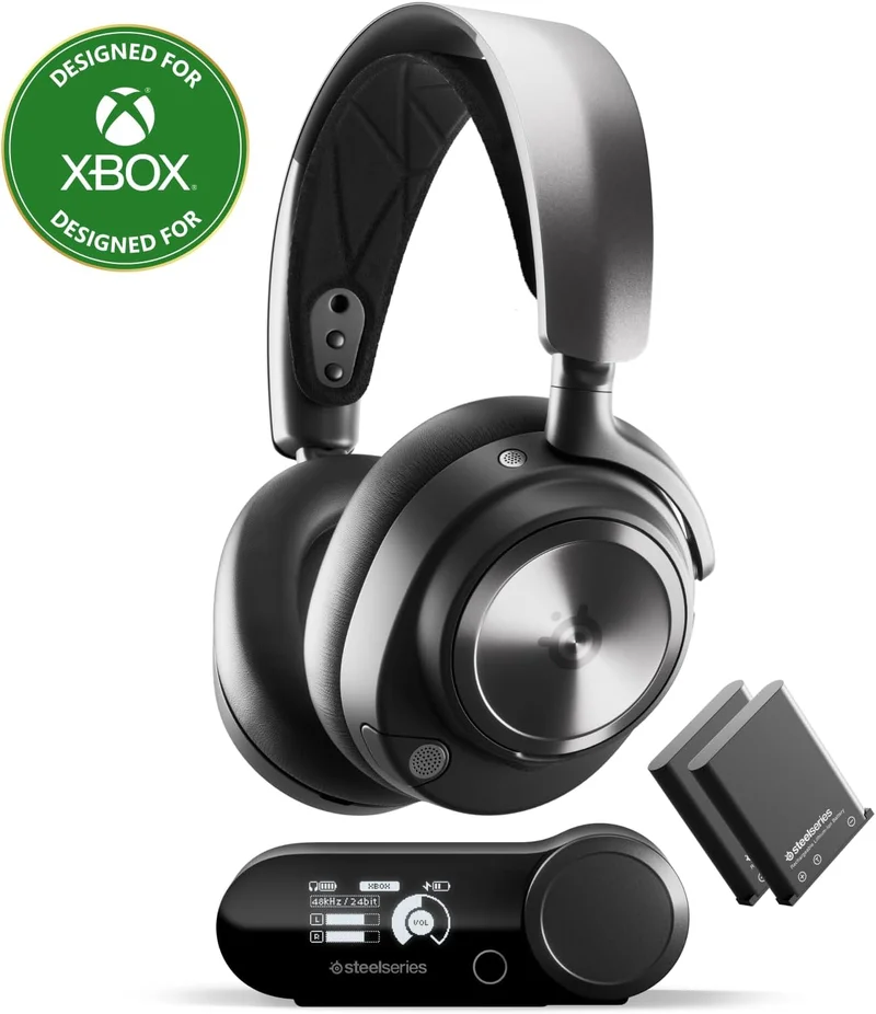 SteelSeries Arctis Nova Pro Wireless Gaming Headset - Rank 9 in Best Xbox Gaming Headset of 2025