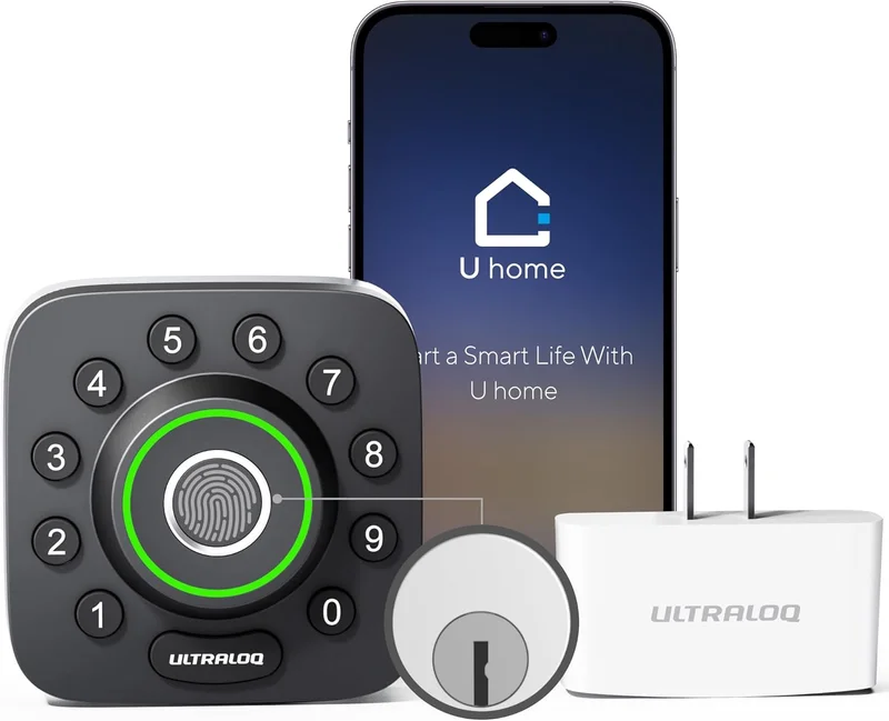 ULTRALOQ U-Bolt Pro Smart Lock - Rank 8 in Best Door Locks of 2025