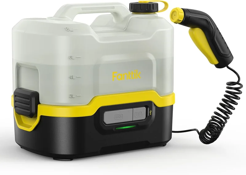Fanttik NB8 Nano Portable Cordless Sprayer - Rank 5 in Best Small Washer of 2025