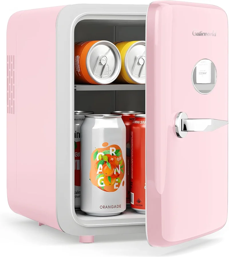 Cutieworld Skincare Fridge - 4L Mini Fridge - Rank 7 in Best Mini Fridge of 2025