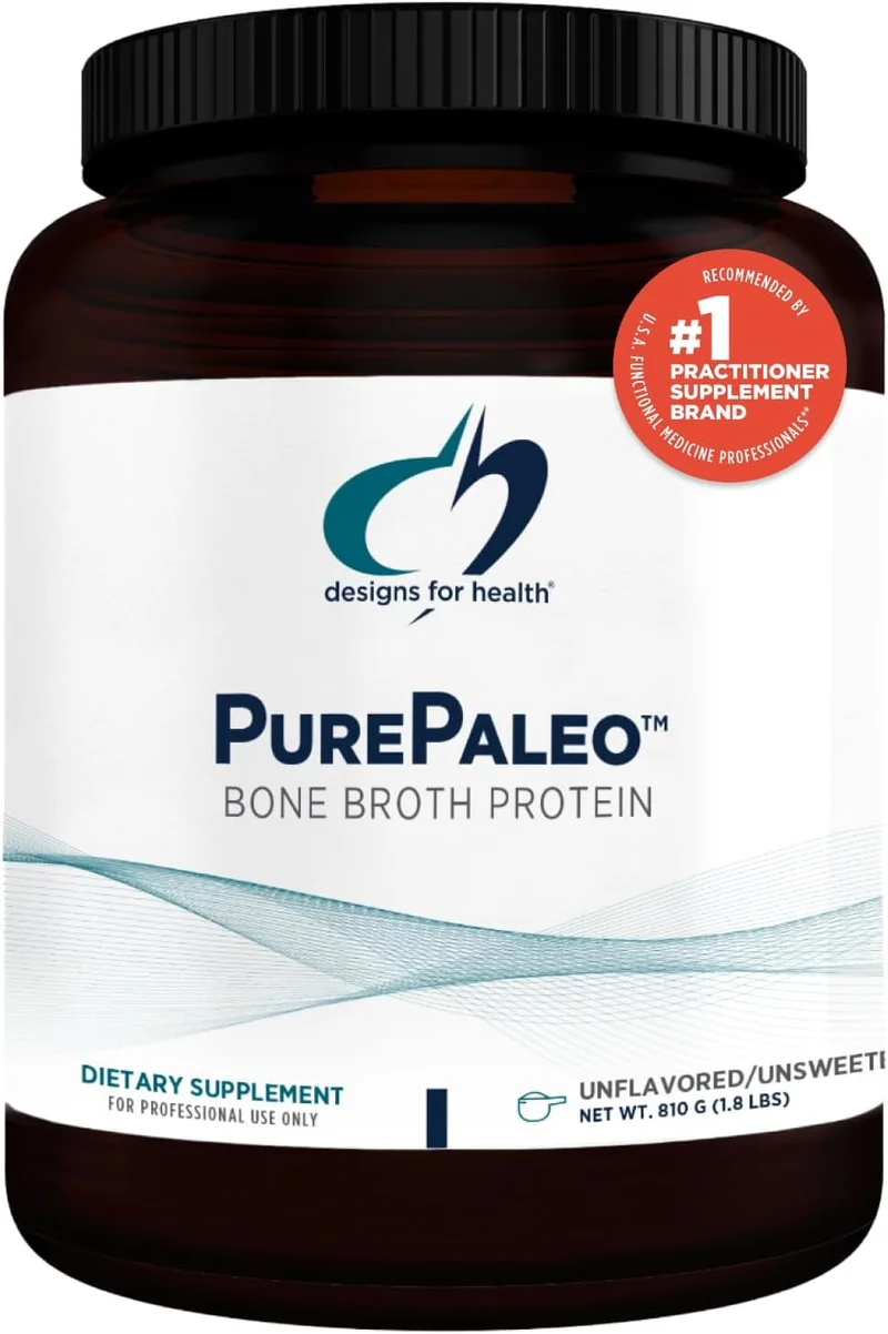 Designs for Health PurePaleo Collagen Protein Powder - Rank 6 in Best Bone Broth Protein of 2025