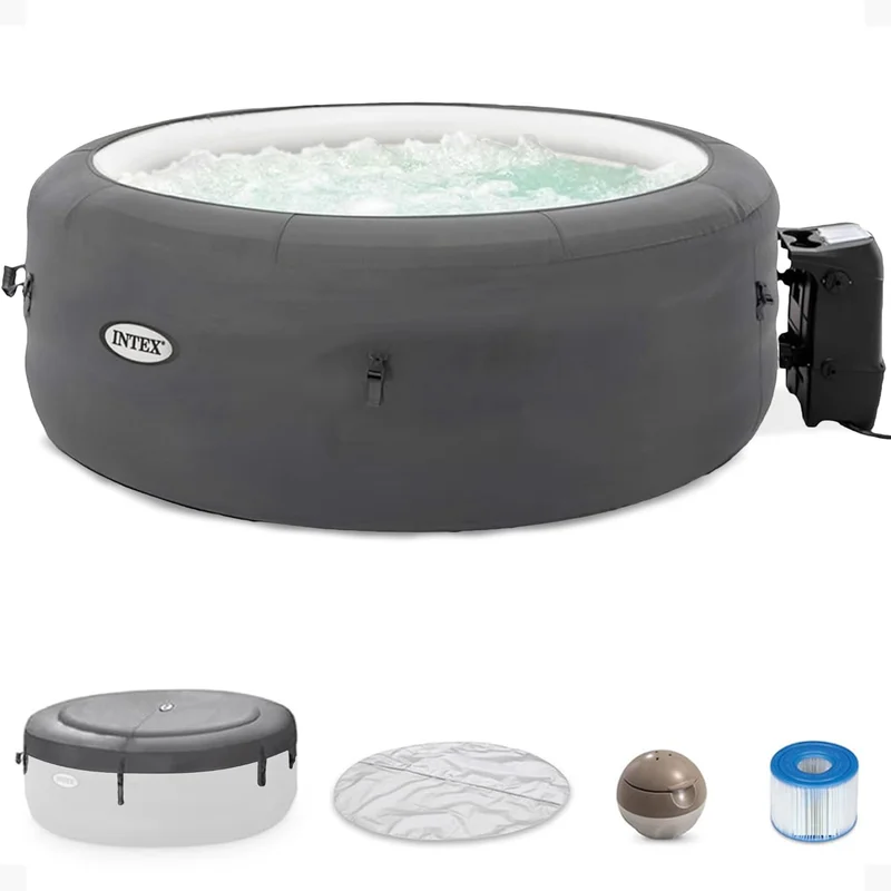 Intex SimpleSpa 4-Person Bubble Massage Spa - Rank 8 in Best Cold Tub of 2025