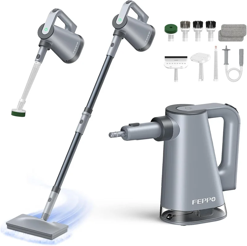 FEPPO 10-in-1 Steam Mop and Cleaner - Rank 9 in Best Steam Mop For Laminate Floors of 2025