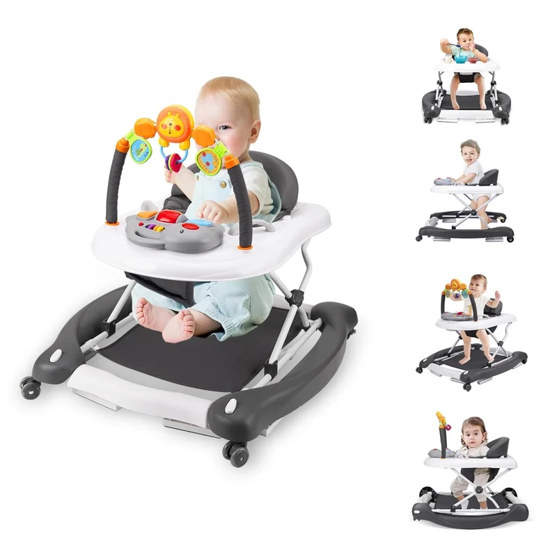 Boyro Baby 5-in-1 Baby Walker - Rank 7 in Best Infant Walkers of 2025