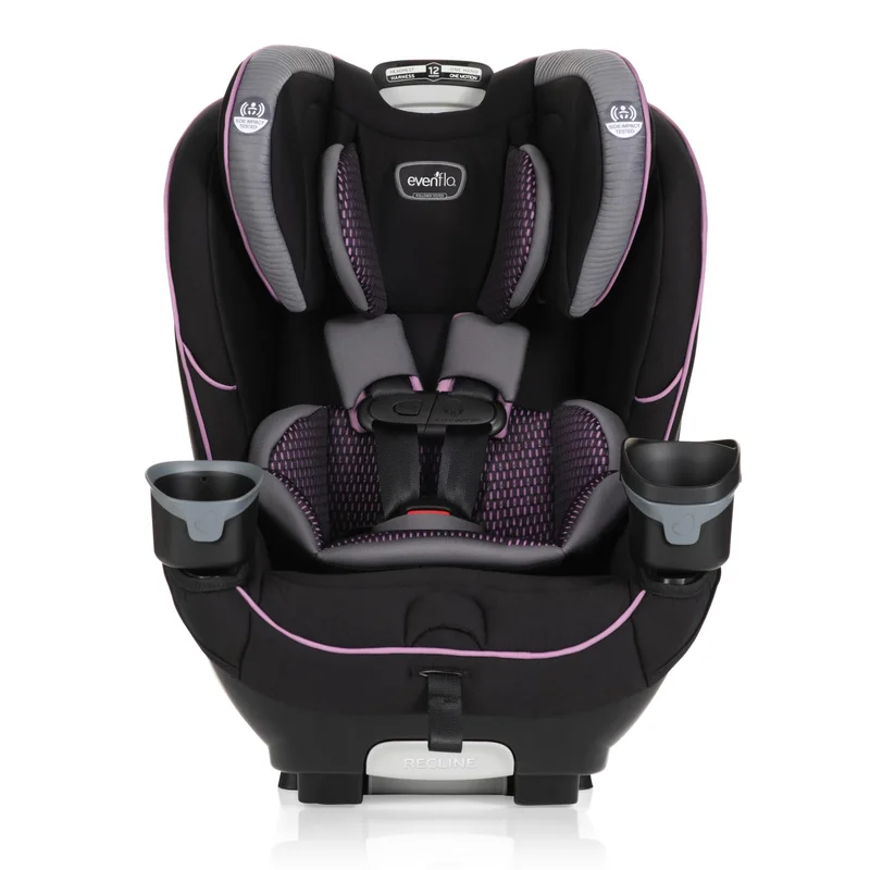 Evenflo EveryFit Convertible Car Seat Augusta Pink - Rank 8 in Best Convertible Car Seat of 2025
