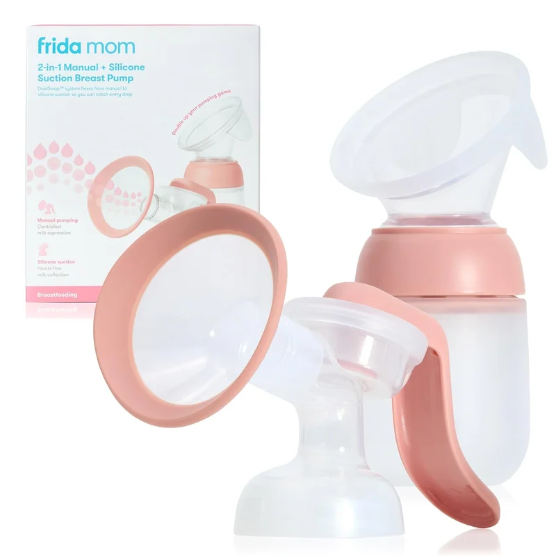 Frida Mom Manual Breast Pump with Silicone Cup - Rank 7 in Best Breastfeeding Pump of 2025
