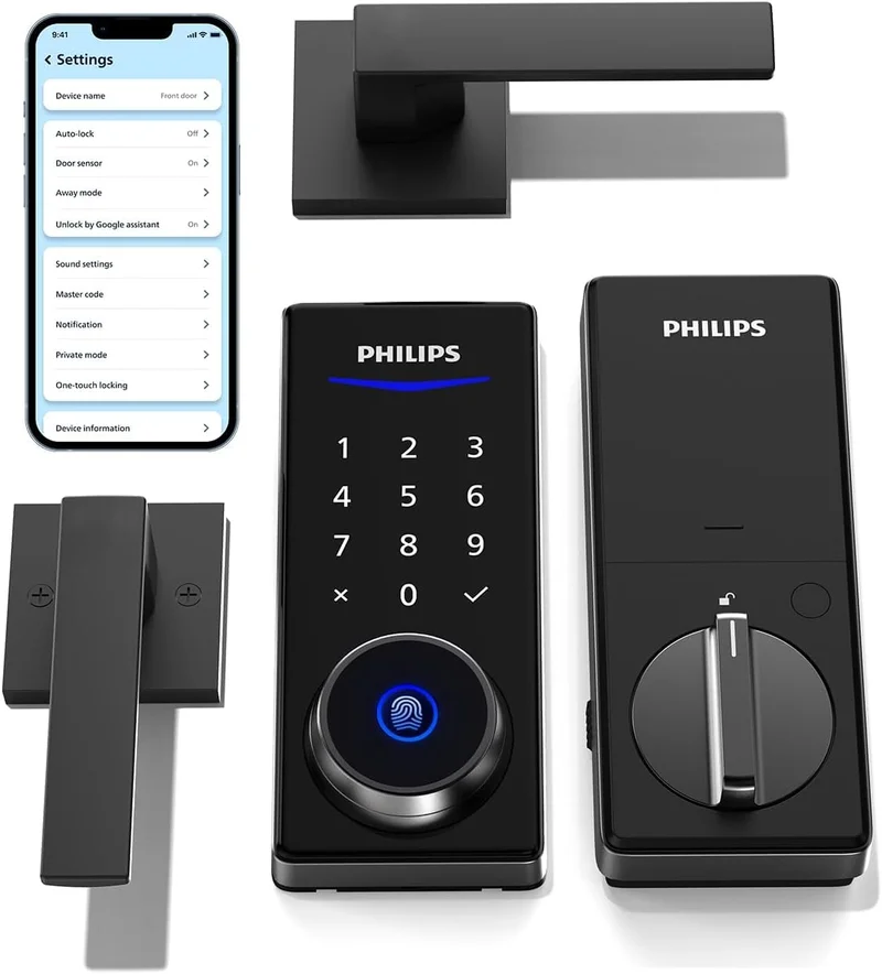 Philips Smart Lock with Handles - Rank 1 in Best Smart Locks of 2025