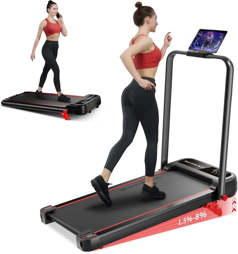 RHYTHM FUN Incline Foldable Treadmill - Rank 8 in Best Treadmill With Incline of 2025