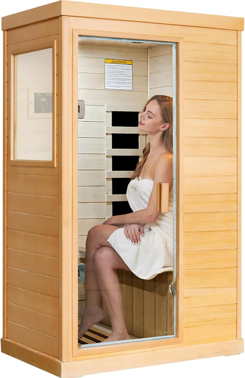 OUTEXER Far Infrared Home Sauna Spa Room - Rank 7 in Best Indoor Sauna of 2025