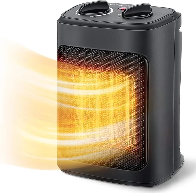 Aikoper 1500W Portable Space Heater - Rank 10 in Best Portable Heater of 2025