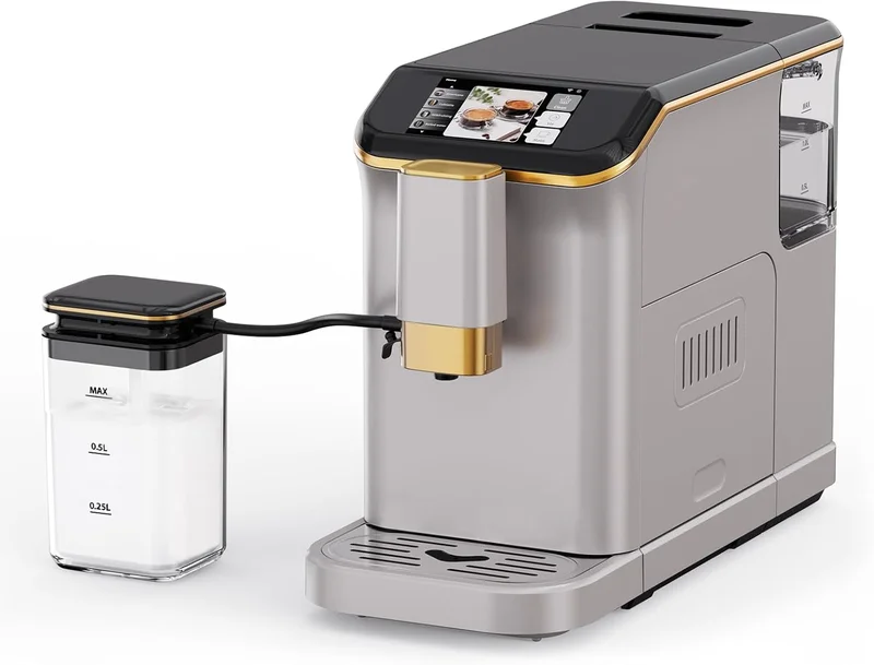 Garvee Automatic Espresso Machine with Grinder - Rank 3 in Best Automatic Espresso Machine of 2025