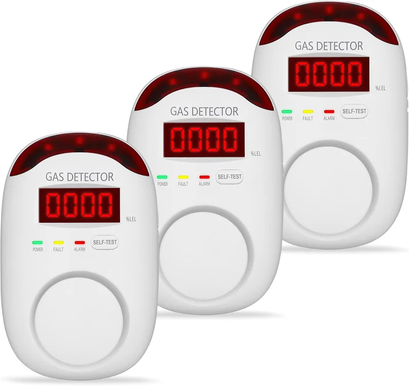 Hembisen Natural Gas Leak Detector 3-Pack - Rank 10 in Best Gas Leak Detectors of 2025