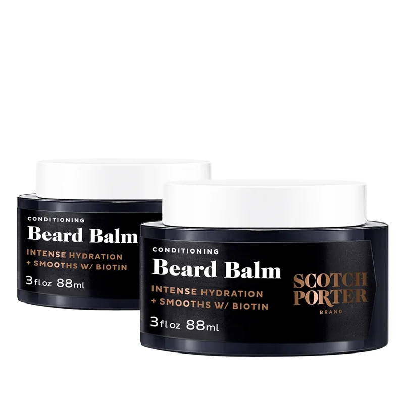 Scotch Porter Beard Balm Twin Pack - Rank 3 in Best Beard Balm of 2025