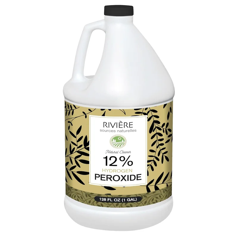 Rivière Hydrogen Peroxide 12% 1 Gallon - Rank 6 in Best Hydrogen Peroxide of 2025