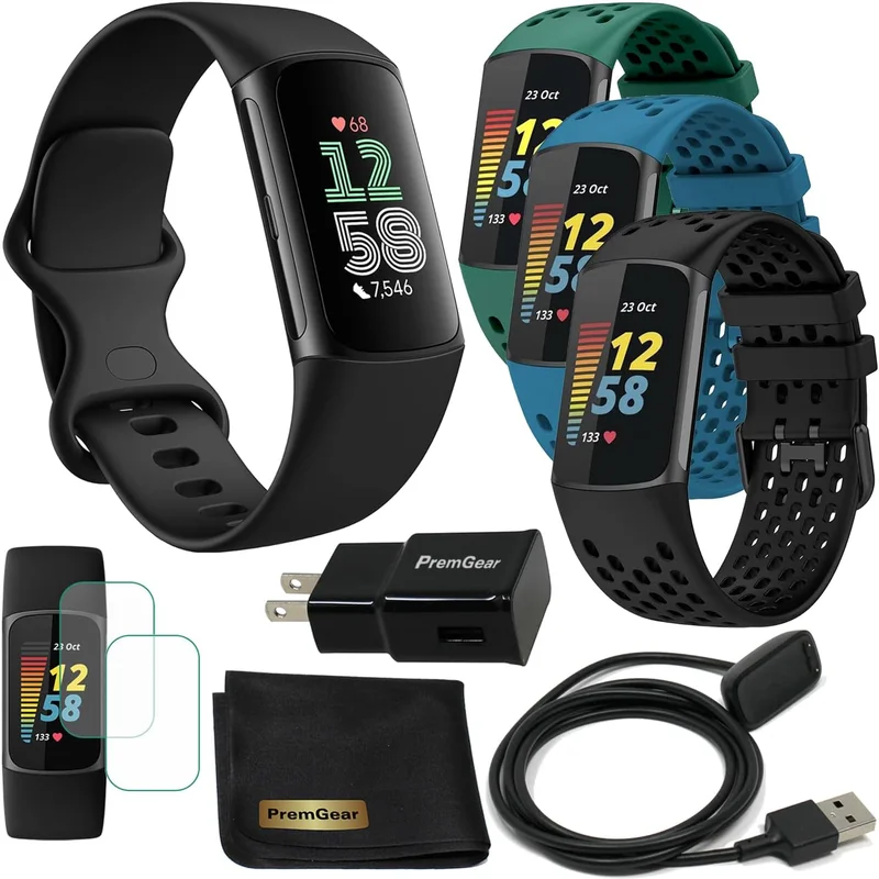 Fitbit Charge 6 Fitness Tracker Bundle - Rank 2 in Best Fitbit Charge of 2025