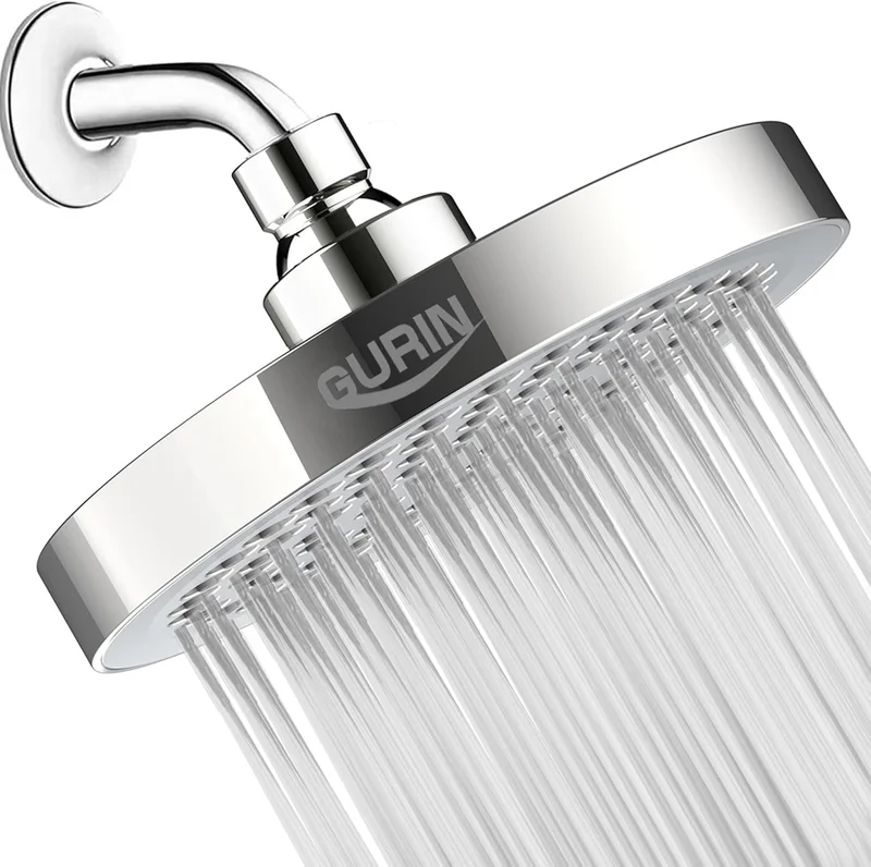 GURIN High Pressure Rain Shower Head - Rank 10 in Best Shower Head of 2025