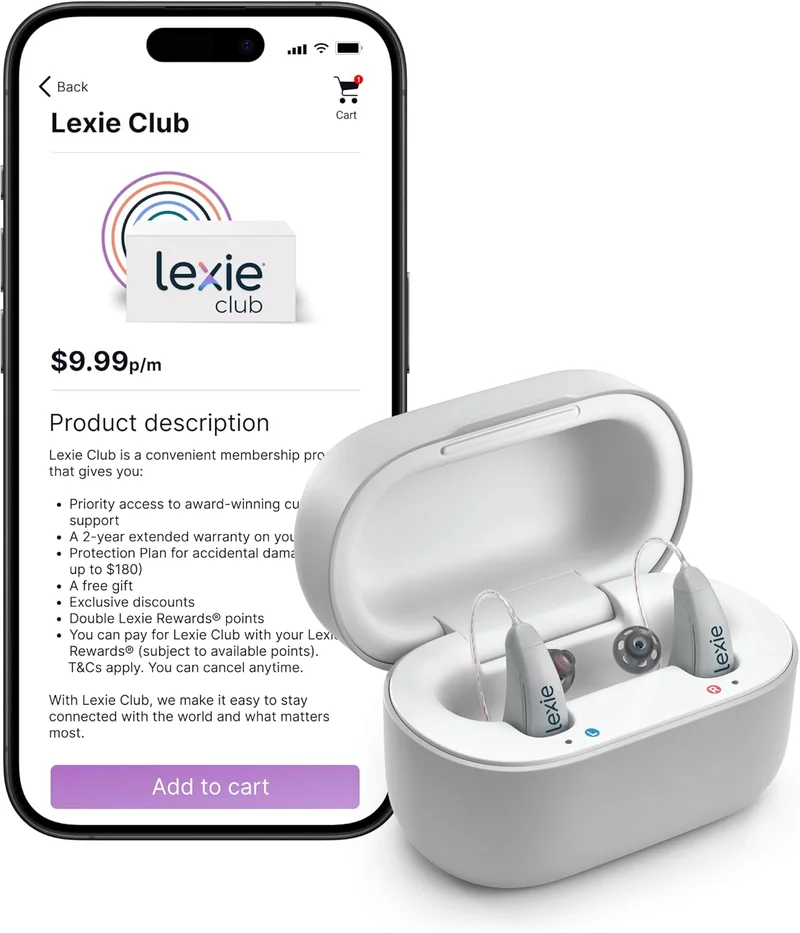 Lexie B2 Plus Hearing Aids by Bose - Rank 7 in Best Hearing Aids of 2025