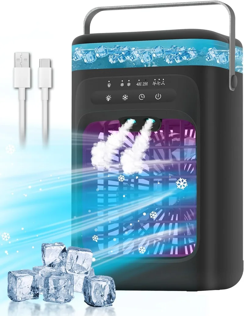 Mecmic Portable Evaporative Air Conditioner Unit - Rank 7 in Best Mini Air Conditioner of 2025