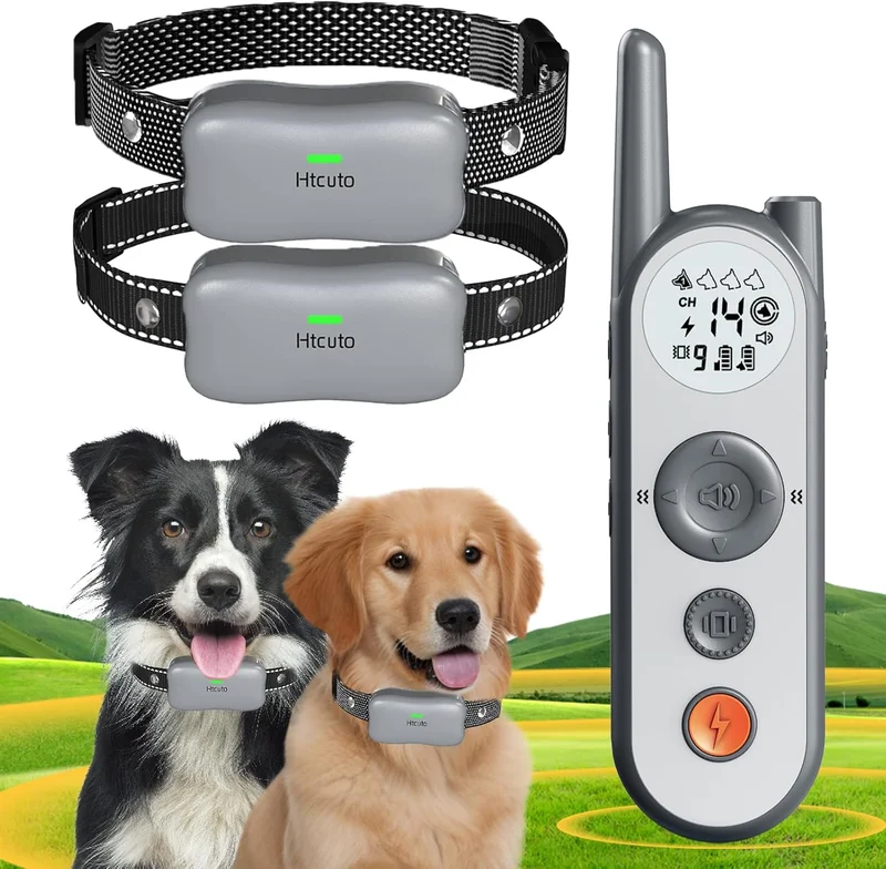 Htcuto Wireless Dog Fence System with Remote - Rank 7 in Best Wireless Fence For Dogs of 2025