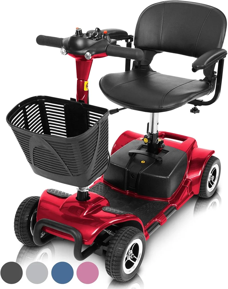 Vive 4 Wheel Electric Mobility Scooter - Rank 7 in Best Mobility Scooter of 2025