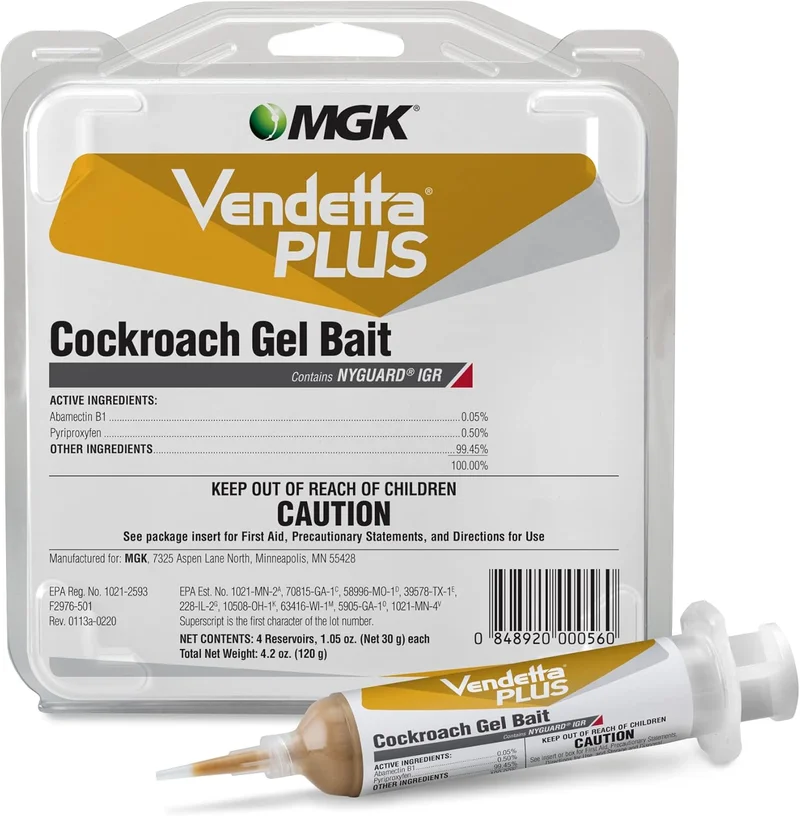 Vendetta Plus Cockroach Gel Bait & IGR - Rank 9 in Best Roach Killer of 2025