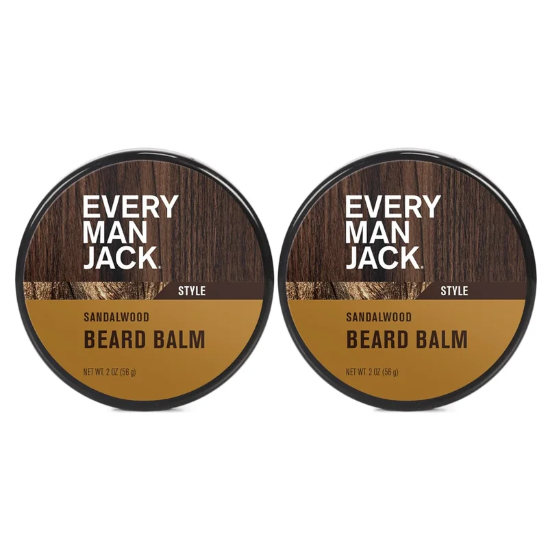 Every Man Jack Beard Balm Sandalwood 2oz - Rank 10 in Best Beard Balm of 2025