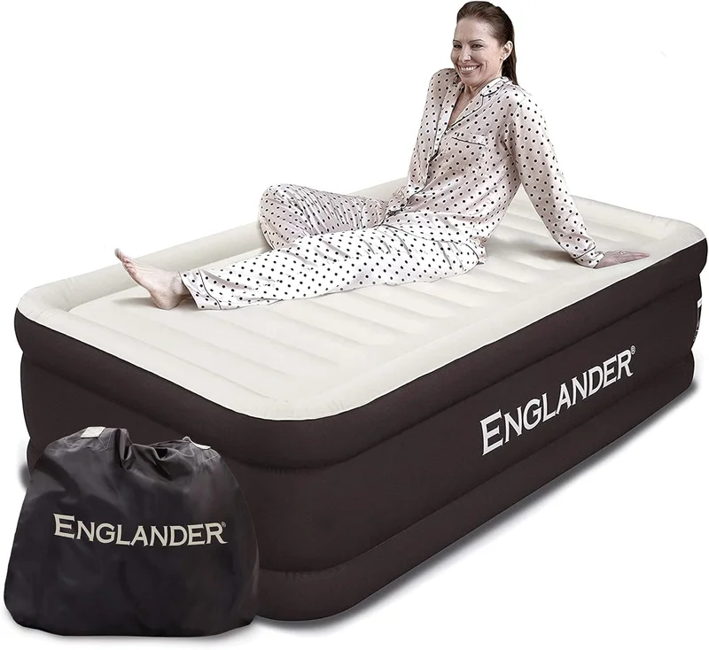 Englander Luxury Double High Twin Air Mattress - Rank 10 in Best Air Mattress of 2025