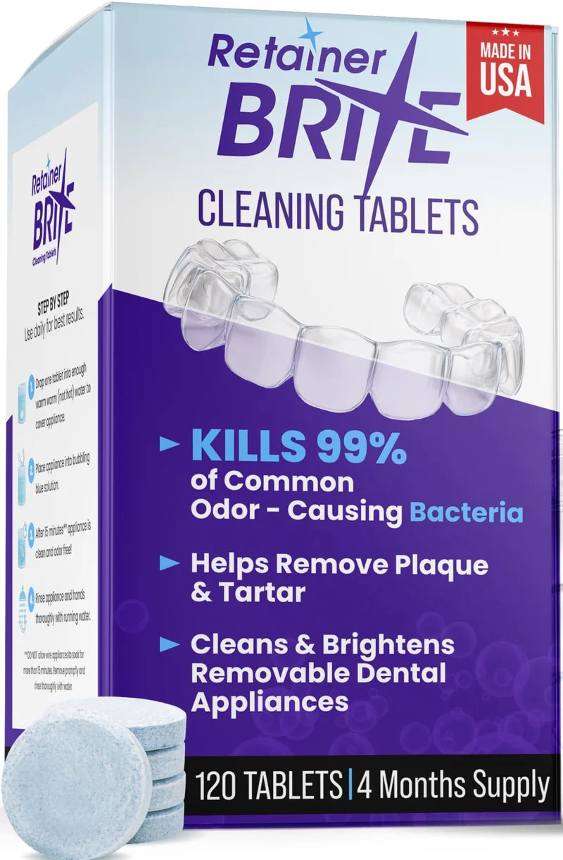 Retainer Brite Cleaner Tablets - Rank 2 in Best Retainer Cleanser Tablets of 2025