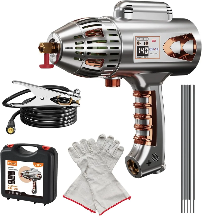 ZOJAN 140A Portable Stick Welder - Rank 5 in Best Welder Machine of 2025