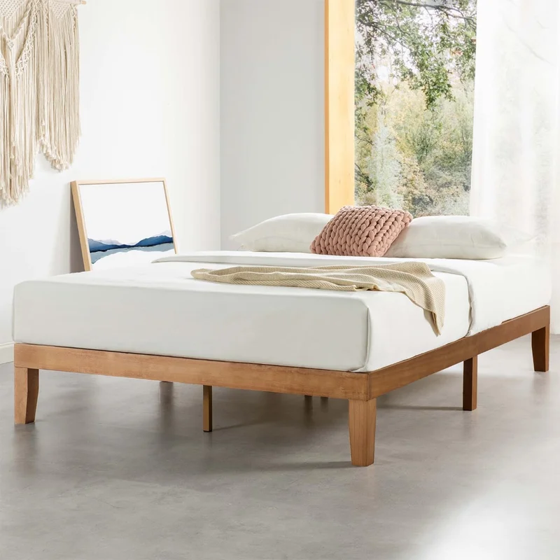 Mellow Naturalista Classic Solid Wood Platform Bed - Rank 8 in Best Beds of 2025