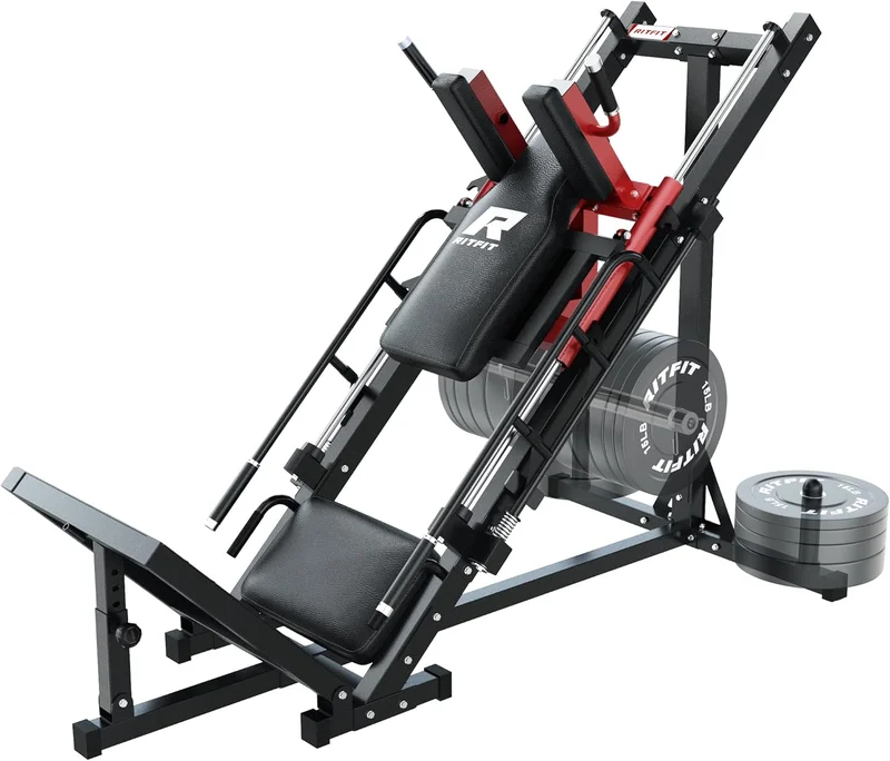 RitFit Leg Press Hack Squat Machine - Rank 9 in Best Leg Press Machine of 2025