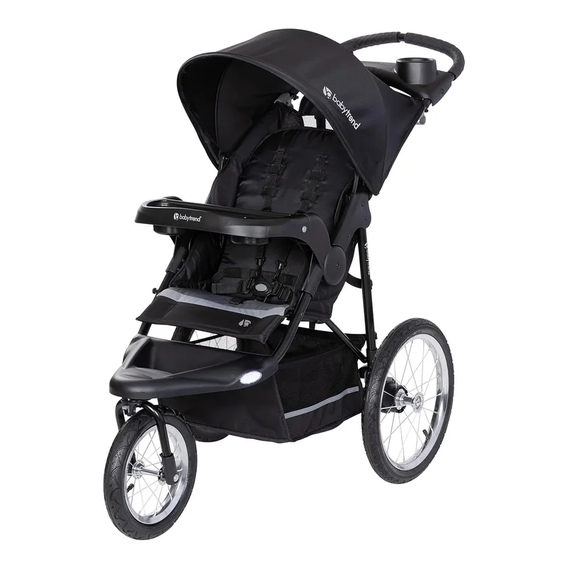 Baby Trend Expedition Jogger, Dash Black - Rank 10 in Best Jogging Stroller of 2025