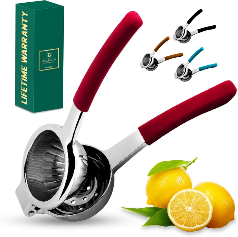 Bellemain Metal Citrus Juicer with Silicone Handles - Rank 5 in Best Lemon Squeezer of 2025
