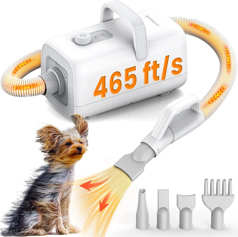Oneisall High Velocity Dog Hair Dryer - Rank 8 in Best Dog Dryer of 2025
