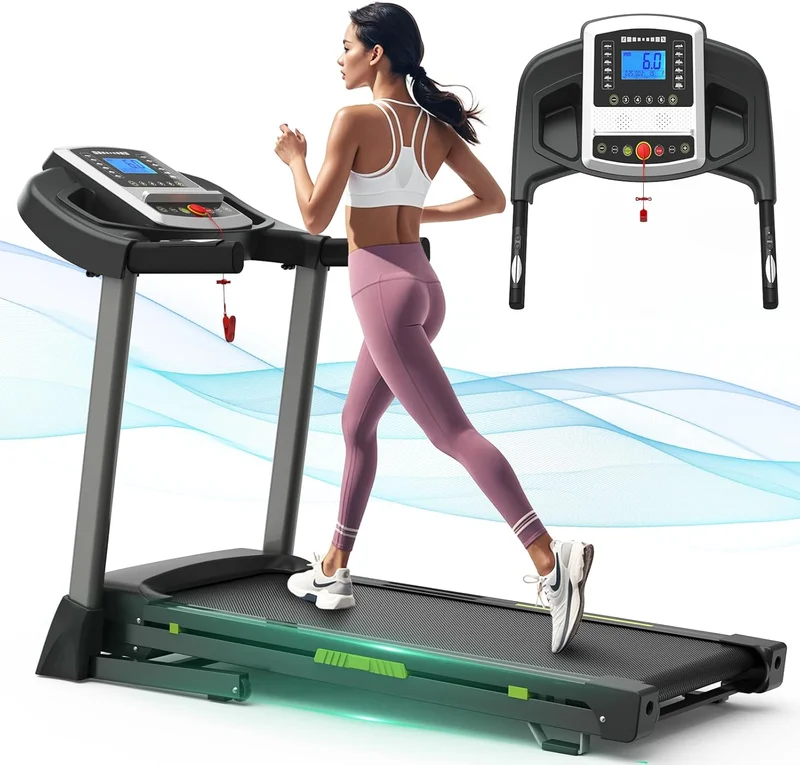 Benef Folding Treadmill 3.5HP 330lb Capacity - Rank 6 in Best Heart Rate Belt of 2025