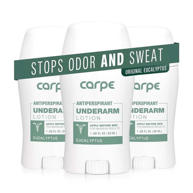 Carpe Eucalyptus Underarm Antiperspirant Deodorant Pack - Rank 6 in Best Lume Deodorant of 2025