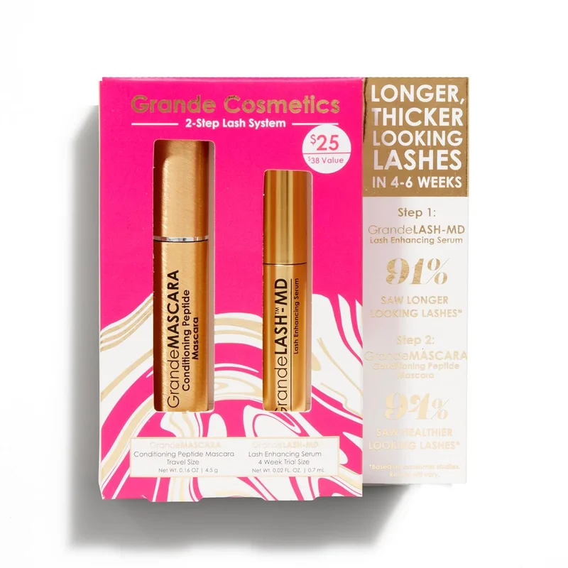 Grande Cosmetics Lash System Gift Set - Rank 9 in Best Babe Lash Serum of 2025