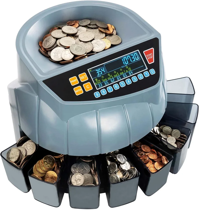 MUNBYN Coin Counter and Sorter Machine - Rank 6 in Best Coin Sorter of 2025