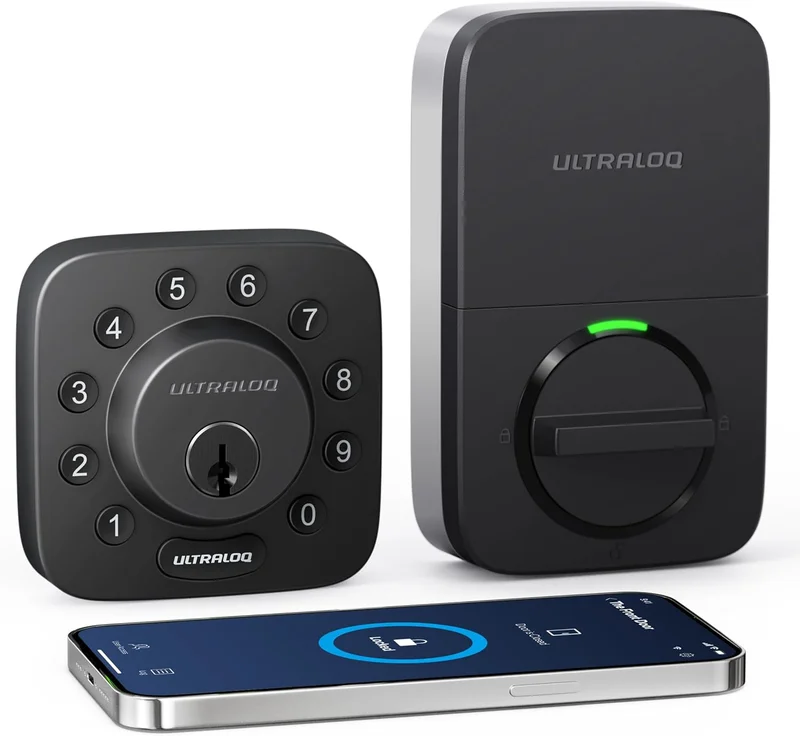 ULTRALOQ U-Bolt Smart Lock - Rank 5 in Best Keypad Deadbolt of 2025