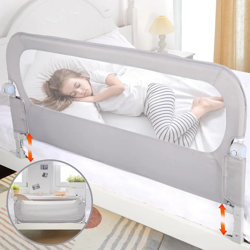 NUTIKAS Baby Bed Rail Guard for Toddlers - Rank 2 in Best Bed Rail For Kids of 2025