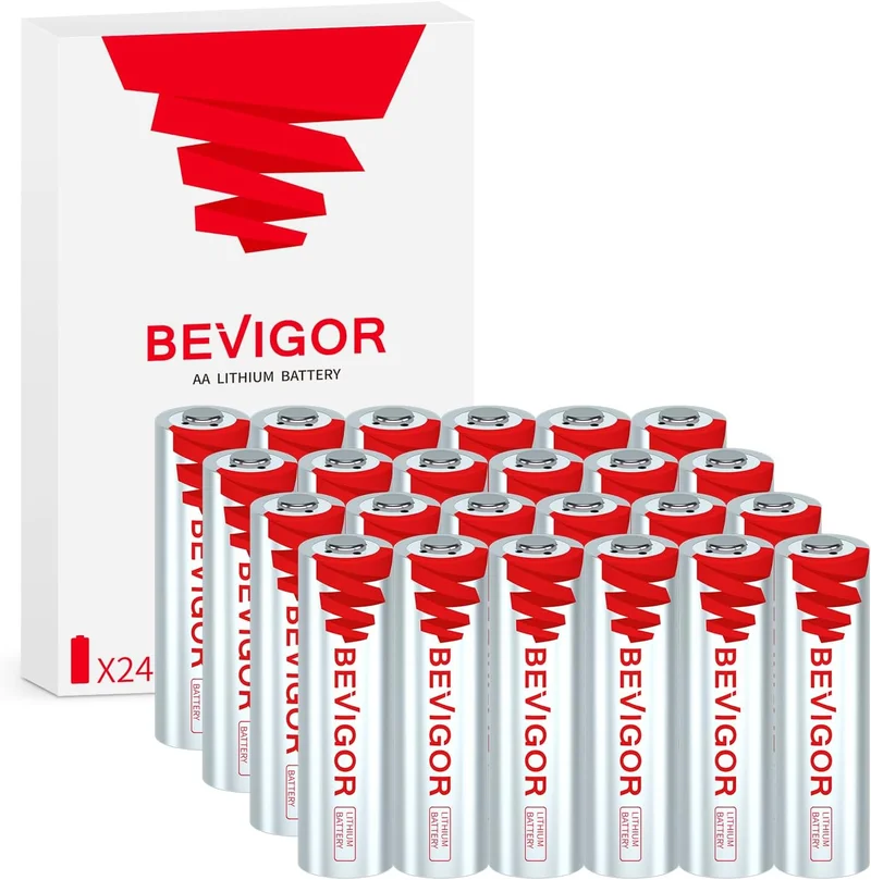Bevigor Long-Lasting Lithium AA Batteries - Rank 5 in Best Lithium Battery of 2025