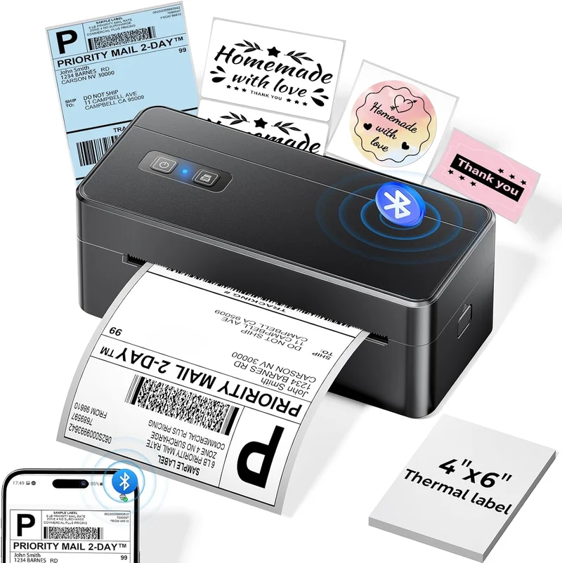 LabelCreate 2410BT Bluetooth Thermal Printer - Rank 6 in Best Shipping Label Printer of 2025