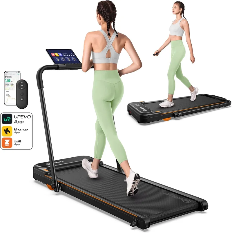 UREVO Under Desk Folding Treadmill - Rank 6 in Best Walk In Pad of 2025