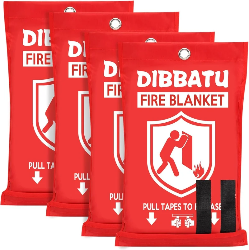 DIBBATU Fire Blanket for Home and Kitchen - Rank 6 in Best Fire Blanket of 2025